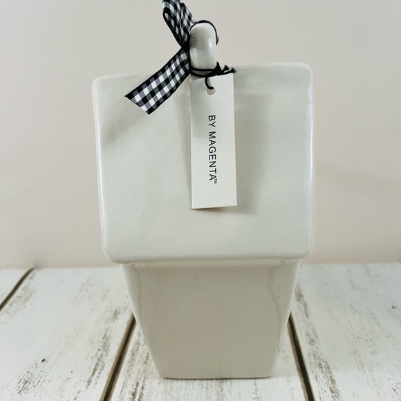 Rae Dunn Knock Birdhouse Ceramic Decoration - Picture 4 of 6